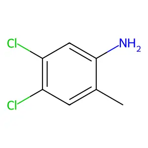 4,5-Dichloro-2-methylaniline structure