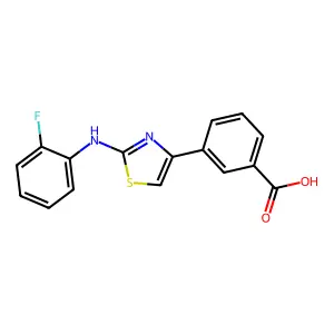 N-(3-Acetylphenyl)-2-((5-(p-tolyl)-1,3,4-oxadiazol-2-yl)thio)acetamide structure