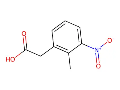 2-Methyl-3-nitrophenyl acetate structure