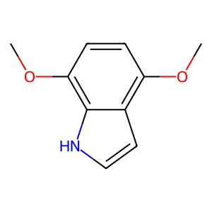 4,7-dimethoxy-1H-indole structure