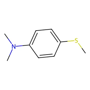 N,N-二甲基-4-(甲硫基)苯胺 structure
