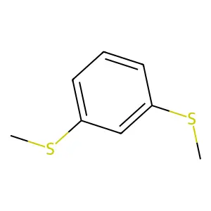 Benzene, 1,3-bis(methylthio)- structure