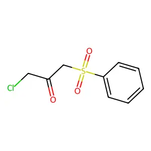 3-Chloro-1-phenylsulfonyl-2-propanone structure