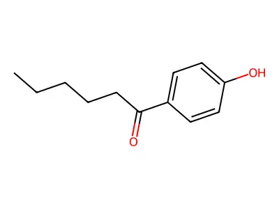 4'-Hydroxyhexanophenone structure