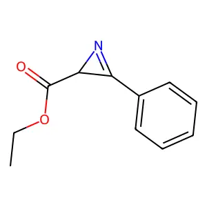 ethyl 3-phenyl-2H-azirine-2-carboxylate structure