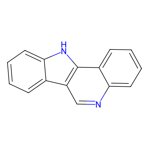 11H-Indolo(3,2-c)quinoline structure