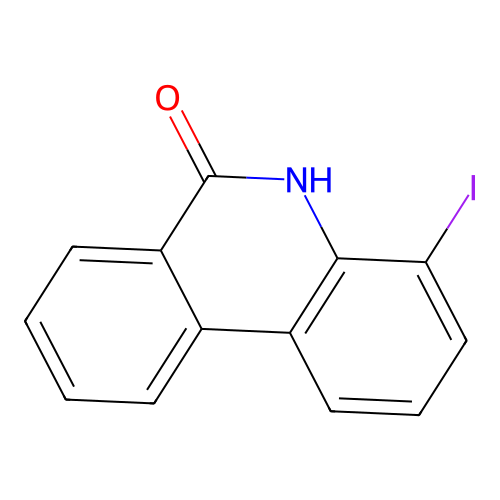 4-Iodophenanthridin-6(5h)-one structure