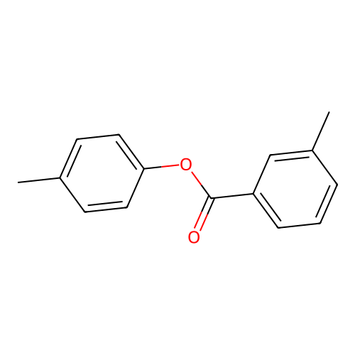 4-Methylphenyl 3-methylbenzoate structure