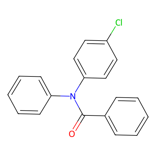 N-(4-chlorophenyl)-N-phenylbenzamide structure