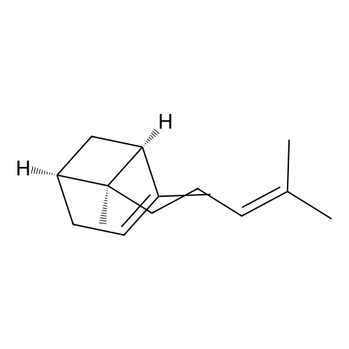 alpha-CIS-BERGAMOTENE structure