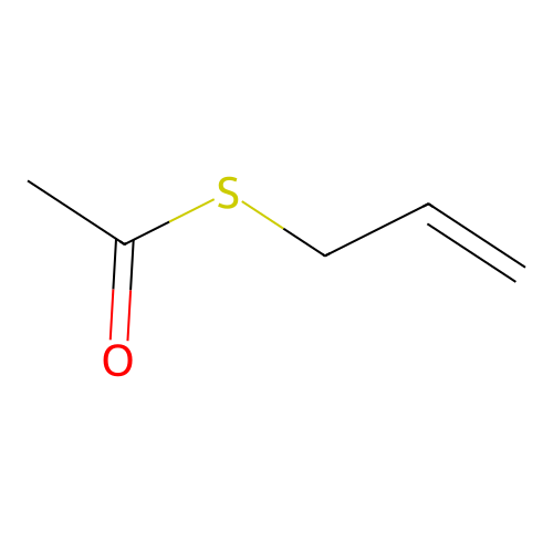 Allyl thioacetate structure