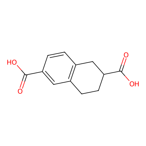 1,2,3,4-tetrahydronaphthalene-2,6-dicarboxylic Acid structure