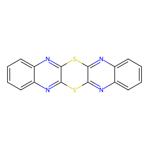 5,7,12,14-Tetraaza-6,13-dithiapentacene structure