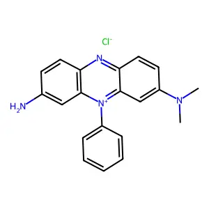 Phenazinium, 2-amino-8-(dimethylamino)-10-phenyl-, chloride (1:1) structure