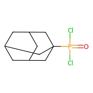 Phosphonic dichloride, tricyclo(3.3.1.1(sup 3,7))dec-1-yl- structure