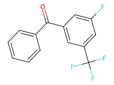 3-Fluoro-5-(trifluoromethyl)benzophenone structure