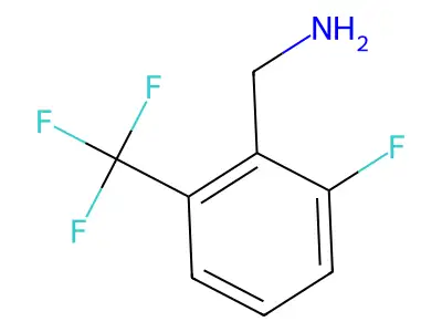 (2-Fluoro-6-(trifluoromethyl)phenyl)methanamine structure