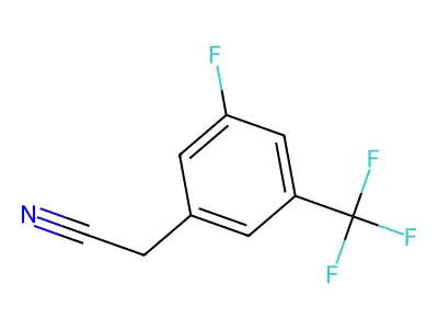 3-Fluoro-5-(trifluoromethyl)phenylacetonitrile structure