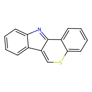 (1)Benzothiopyrano(4,3-b)indole structure