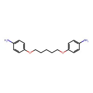 1,5-Bis(p-aminophenoxy)pentane structure