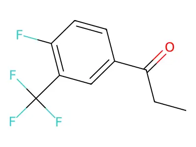 4-Bromo-2-fluorobenzotrifluoride structure