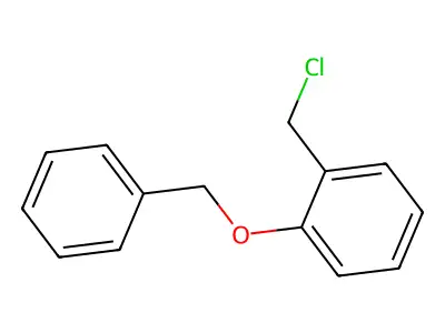 1-(Benzyloxy)-2-(chloromethyl)benzene structure