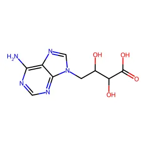 香菇嘌呤 structure