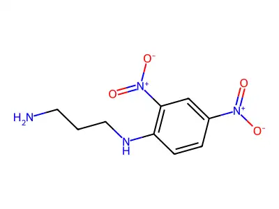 1,3-Propanediamine, N-(2,4-dinitrophenyl)- structure