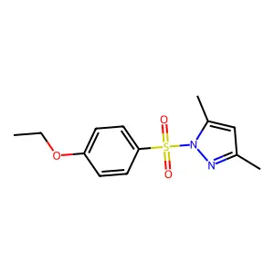 1-(4-Ethoxyphenyl)sulfonyl-3,5-dimethylpyrazole structure