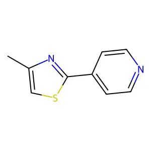 4-(4-Methyl-2-thiazolyl)pyridine structure
