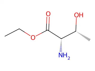 Ethyl 2-amino-3-hydroxybutanoate structure