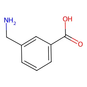 3-(Aminomethyl)benzoic acid structure