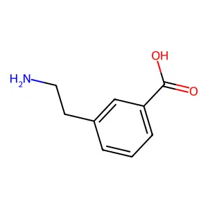 3-(2-Aminoethyl)benzoic acid structure