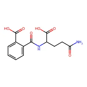 Choline, iodide, m-aminobenzoate structure