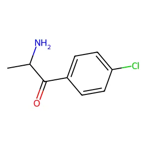 2-Amino-1-(4-chlorophenyl)propan-1-one structure