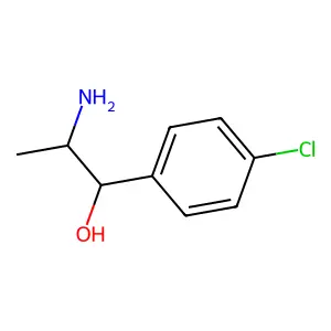 4-Chloronorephedrine structure