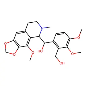 alpha-Narcotinediol structure