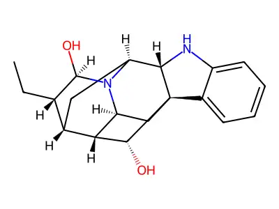 Norajmaline structure