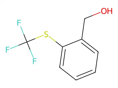 2-(Trifluoromethylthio)benzyl alcohol structure