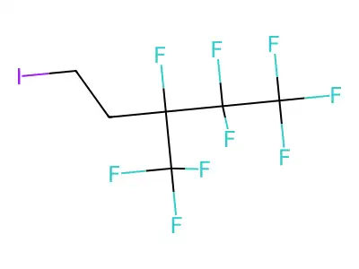 1,1,1,2,2,3-Hexafluoro-3-(trifluoromethyl)-5-iodopentane structure