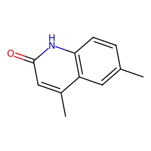4,6-Dimethyl-2-hydroxyquinoline structure