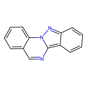 Indazolo(2,3-a)quinazoline structure
