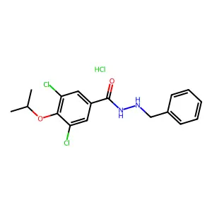 Benzamide, N-(2,5-dichlorophenyl)-2-((2,3-dimethylphenyl)amino)- structure