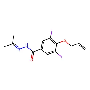 Benzamide, N-(2,4-dichlorophenyl)-2-((3-(trifluoromethyl)phenyl)amino)- structure