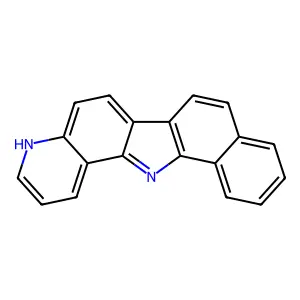 13H-Benzo(a)pyrido(2,3-i)carbazole structure
