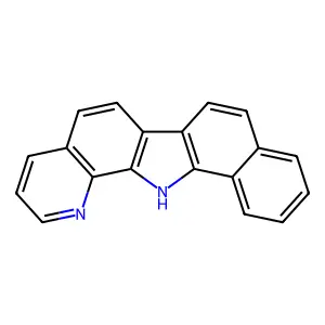 13h-Benzo[a]pyrido[3,2-i]carbazole structure