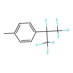 4-(Heptafluoroisopropyl)toluene structure