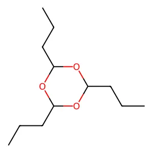 1,3,5-Trioxane, 2,4,6-tripropyl- structure