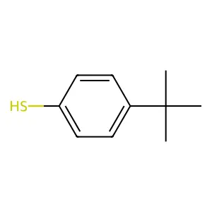 4-叔丁基苯硫酚 structure