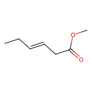 Methyl 3-hexenoate structure